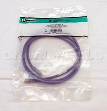 Panduit UTPSP5VLY Patch Cord CAT 6 Violet RJ45 Class E Standard NEW picture