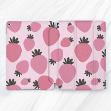 Strawberry Cute Girly Pink Berry Case For iPad 10.2 Air 4 5 Pro 9.7 11 12.9 Mini picture