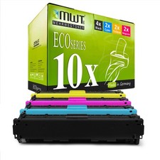 10x MWT ECO Compatible HP LaserJet Pro Toner Cartridge for CP-1523-n CM-1417-fnw picture