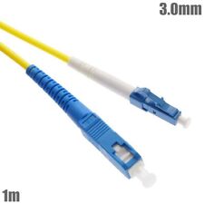 1M LC/UPC to SC/UPC Single Mode Simplex Fiber Optic Optical Patch Cable 3.0mm picture