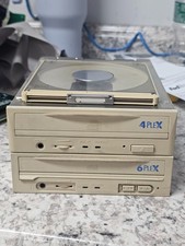 2x Vintage Plextor PX-43CH Internal CD-ROM Drive FIRST 4X & PX-63CS 50 PIN SCSI picture