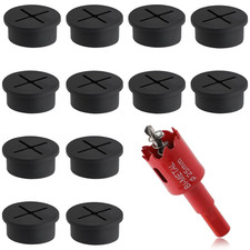 1 Inch（25Mm) Desk Grommet, 13 Pieces Wire Grommet, Desk Hole Cover for Cables picture