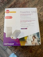 Netgear Powerline 1200 Ethernet LAN Extender  (Two packs inside a box) picture