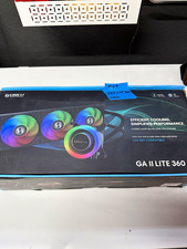 Lian Li GA II LITE 360 RGB 360mm AIO Liquid CPU Cooler Black AM5 GA2L36RB picture