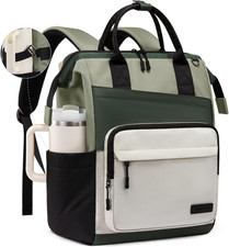 Laptop Backpack for Women, 17 Inch Travel Backpack for Work College Business, Wa picture