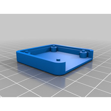 Snap On Back Cover for Raspberry Pi HQ Camera Module 3d Printed picture