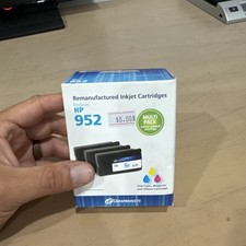 HP 952 Ink Cartridge Color Cyan, Magenta & Yellow DataProducts Printer Ink-B picture