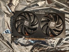 POWERCOLOR Fighter AMD Radeon RX 7600 8GB GDDR6 Graphic Card - USED picture