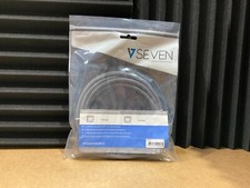 V7 RJ45 CAT-6 Patch Cable, Snagless Molded 10 ft grey V7CAT6UTP-03M-GRY-1E x3 Pk picture
