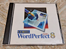 Corel Wordperfect Suite 8 - Complete Windows Software on CD 1997 Vintage picture