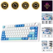 Hot-Swap RGB Gaming Keyboard - Aula F75 Ultra Wireless with VIA Customization picture