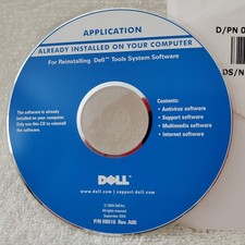 Dell Application Disc for Reinstalling Dell Tools System Software 2004 picture