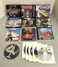 Lot Of 17 PC CD Games Aviation Military Board Games picture