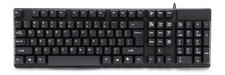 NEW iMicro KB-IMK15 USB Wired 107-Key Keyboard Black KBIMK15 picture