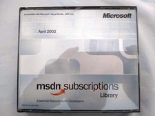 Microsoft Developer Network (MSDN) Subscriptions Library Disc Set April 2002 picture