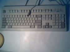 IBM KEYBOARD MODEL A,  FRU 06H5305 08H4601  PS/2 Heavy Tactile clean dome clicky picture