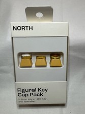 North Figural Pies Key Cap Pack - 3 Icon Keys, ESC Key, and Spacebar picture