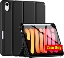 Slim Case for iPad mini 7/6 2024/2021 8.3 Inch, Black, Trifold Stand, Lightweigh picture