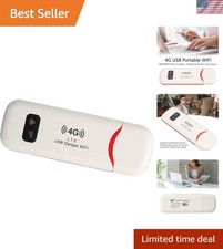 High-Speed Portable WiFi Router - 4G LTE, Supports 10 Devices, Plug and Play picture
