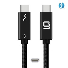 Thunderbolt 3 Cable [Intel Certified] Superspeed (40Gbps) 2.6ft picture