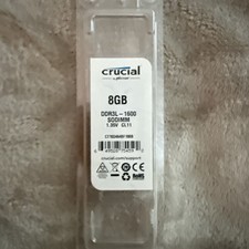 Crucial Micron 8GB DDR3L-1600 Laptop RAM Memory CT8G3S160BM.M16FP picture