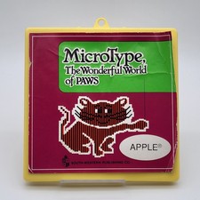South-Western MicroType Wonderful World of PAWS Apple II 5.25