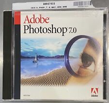 Genuine Adobe Photoshop 7.0 Full Version 90037008 Software Mac Apple w/ Serial picture