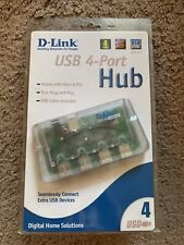 D-Link USB 4-Port Hub For Mac and PC DSB-H4 Comes with Power Adapter NEW picture