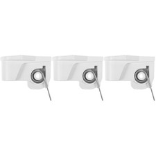 3Pcs Reusable Floor Fan Motor Neck Connector ABS White Bracket Part picture