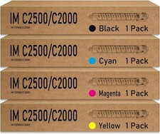 Toner Cartridges 4-Pack – Compatible with Ricoh Lanier Savin IM C2000 & IM C2500 picture