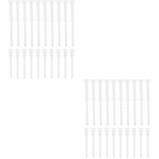 40Pcs White Silicone Rubber Fan Mounting Screws Computer Case Noise Reducing Kit picture
