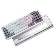 YUNZII AL68 Wireless Mechanical Keyboard, 60% CNC Aluminum, RGB, Hot-Swap picture
