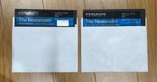 Springboard The Newsroom Apple II IIe IIc software Newspaper vintage picture
