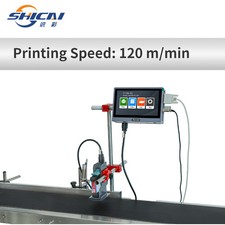 Auto Production Line Inkjet Printer 12.7mm Height No Conveyor picture