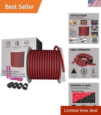 65.6ft 22AWG Tinned Copper Extension Cable - Reliable for LED Projects & More picture