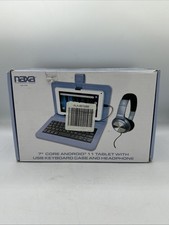 Naxa 7″ Core Android 11 Tablet Kit Blue - Open Box picture
