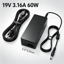 19V 3.16A AC Adapter Charger Power Supply for Samsung Laptop 5.5*3.0mm Connector picture