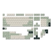 DROP DCX JASMINE KEYCAP SET FOR FULL-SIZE/TKL/75%/60% KEYBOARDS, -  GREEN/WHITE picture