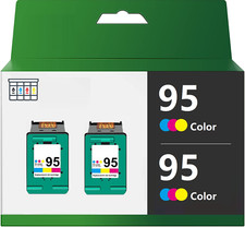 2 pk 95 C8766WN Color Ink For HP PSC 1600 1610 2350 2355 Officejet 100 150 picture