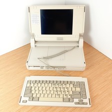 Vtg Compaq SLT 386s/20 Model 2680A Portable Computer UNTESTED Parts Or Repair picture