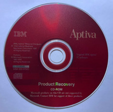 IBM Aptiva Product Recovery CD picture