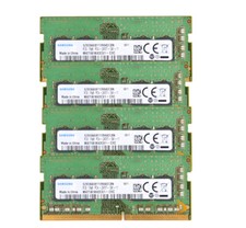 4x Samsung DDR4 8GB PC4 2400T Laptop RAM Memory Module M471A1K43CB1 CRC SODIMM picture