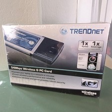 New In Box TRENDnet TEW-421PC Wireless G PC Card 54Mbps picture