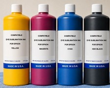 REFILL INK COMPATIBLE EPSON ECOTANK L3210 L3250 L3260 L3560 SUBLIMATION INK CYMK picture