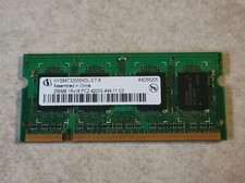 GENUINE INFINEON LAPTOP MEMORY RAM STICK 256MB 1Rx16 PC2-4200S HYS64T32000HDL picture
