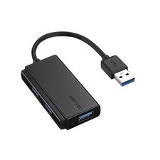 Buffalo USB 3.0 Bus-Powered 3-Port Hub Black Model BSH3U105U3BKfrom JP picture