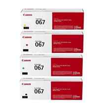 Canon 067 Black, Cyan, Magenta, Yellow Toner Cartridges Set, Pack Of 4 picture