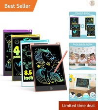 4-Pack 8.5 Inch LCD Writing Tablet - Ultimate Colorful Drawing Board for Kids picture