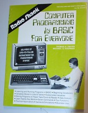 Rare Radio Shack Computer Programming in Basic for Everyone  - ships worldwide picture