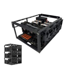 E02 Stackable Open Air Test Bench DIY PC chassis Fits ATX E-ATX X79 X99 Mobo picture